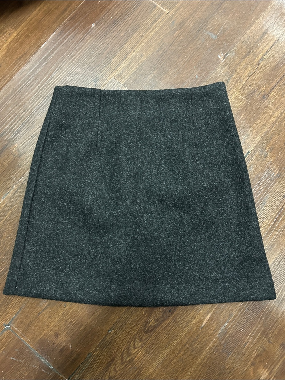 Elodie charcoal gray flannel mini skirt from Nordstrom XS